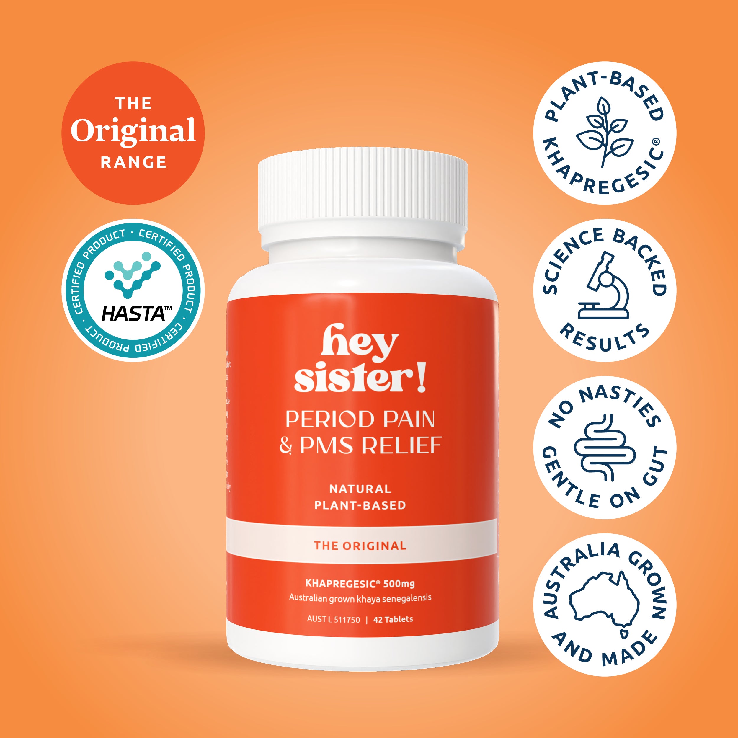 Hey Sister! Original Period Pain & PMS Relief