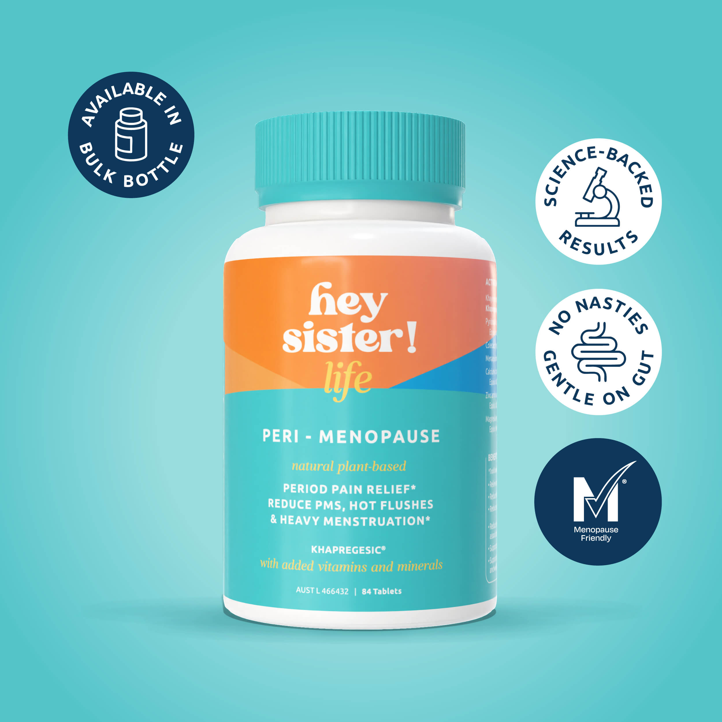 Hey Sister! Life Perimenopause - 12 Month Bulk Supply