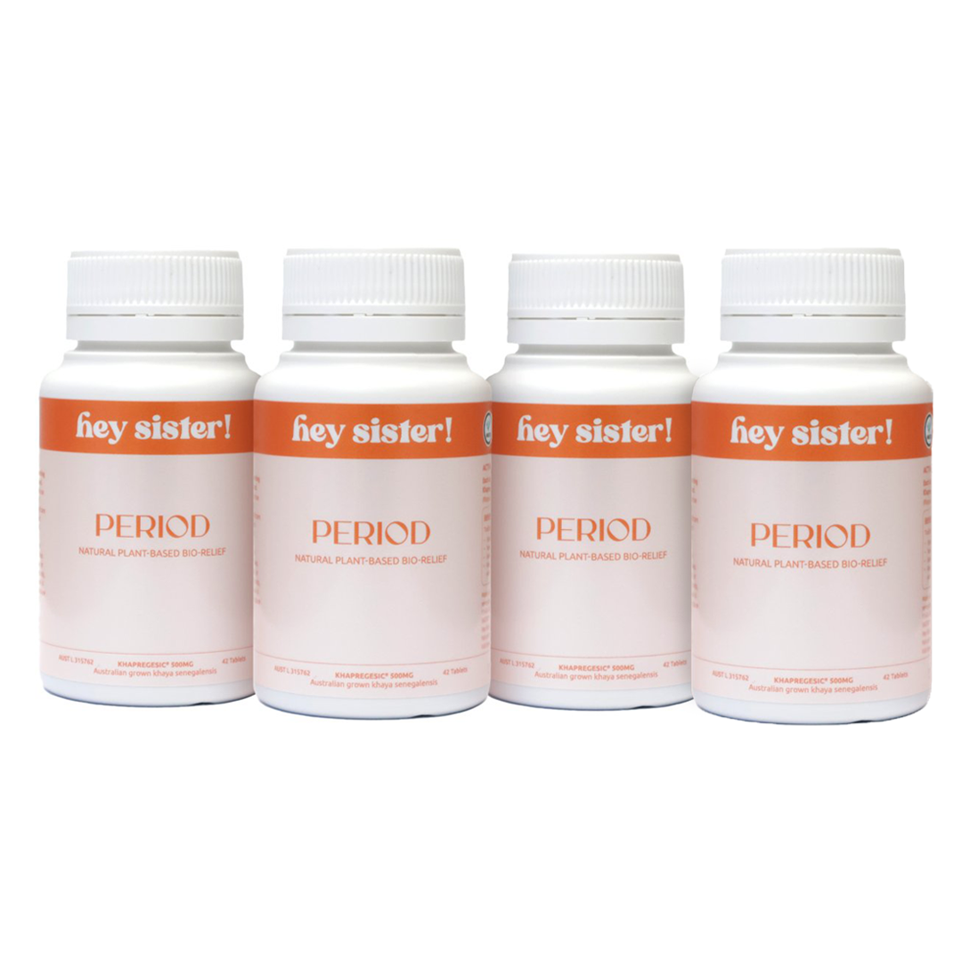 Hey Sister! OG Period - 12 Month Bulk Bottle