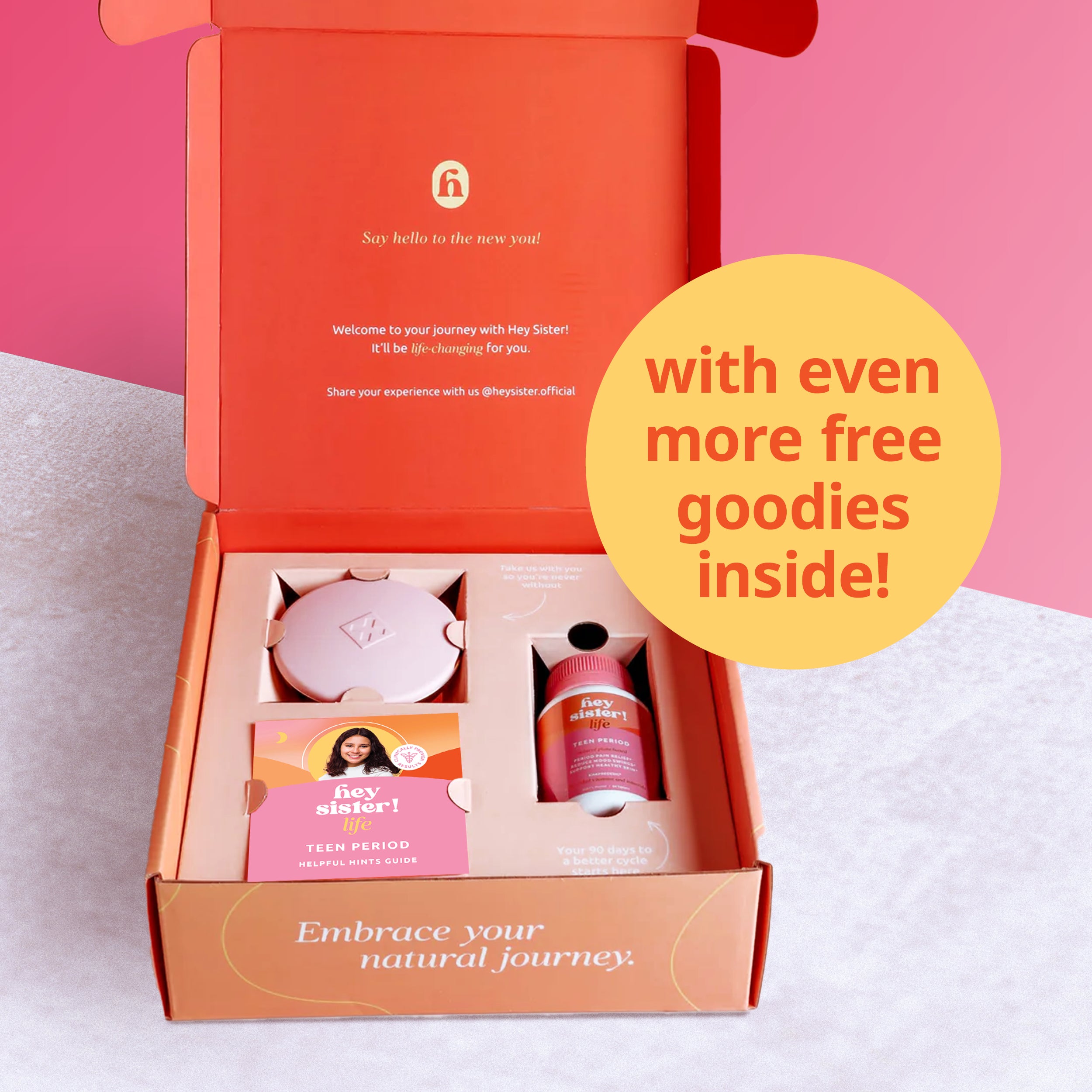 Hey Sister! Teen Period Starter Pack