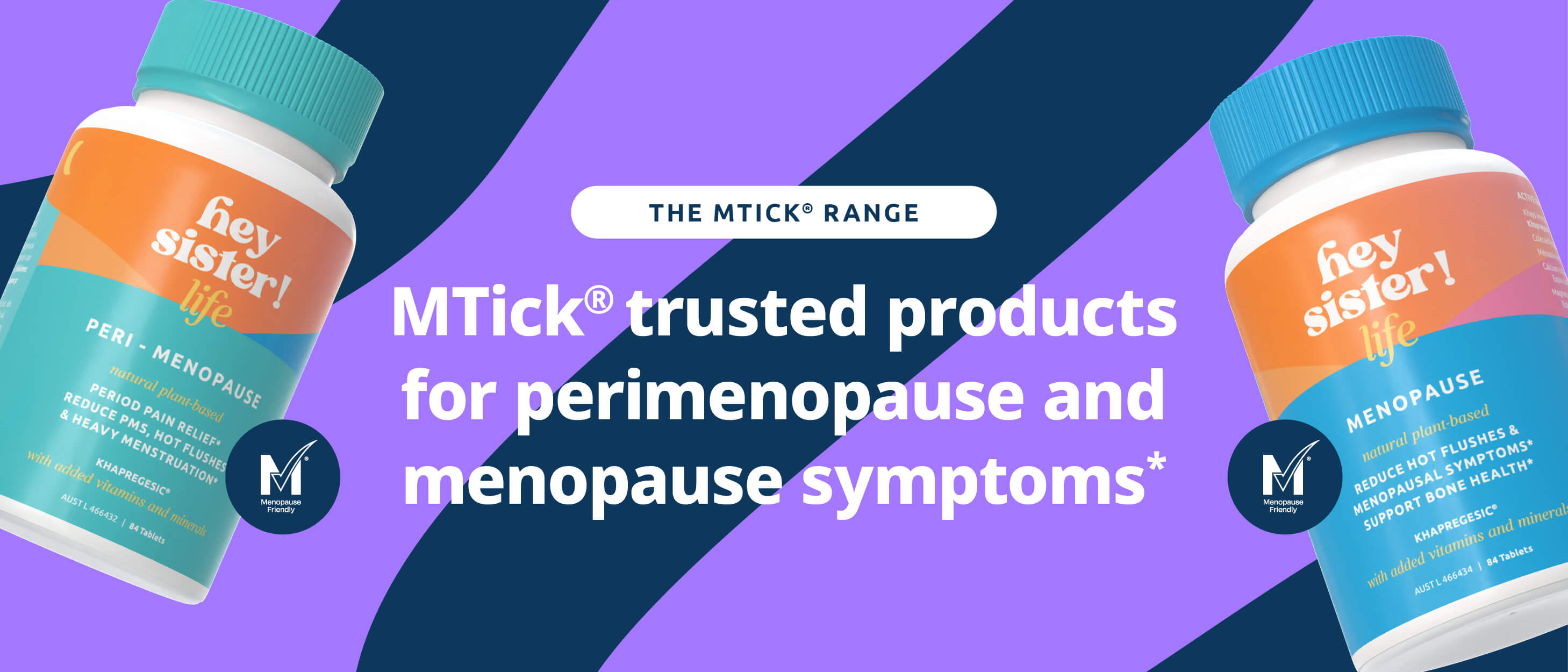 Mtick The MTick Range - Certified Menopause-Friendly Support